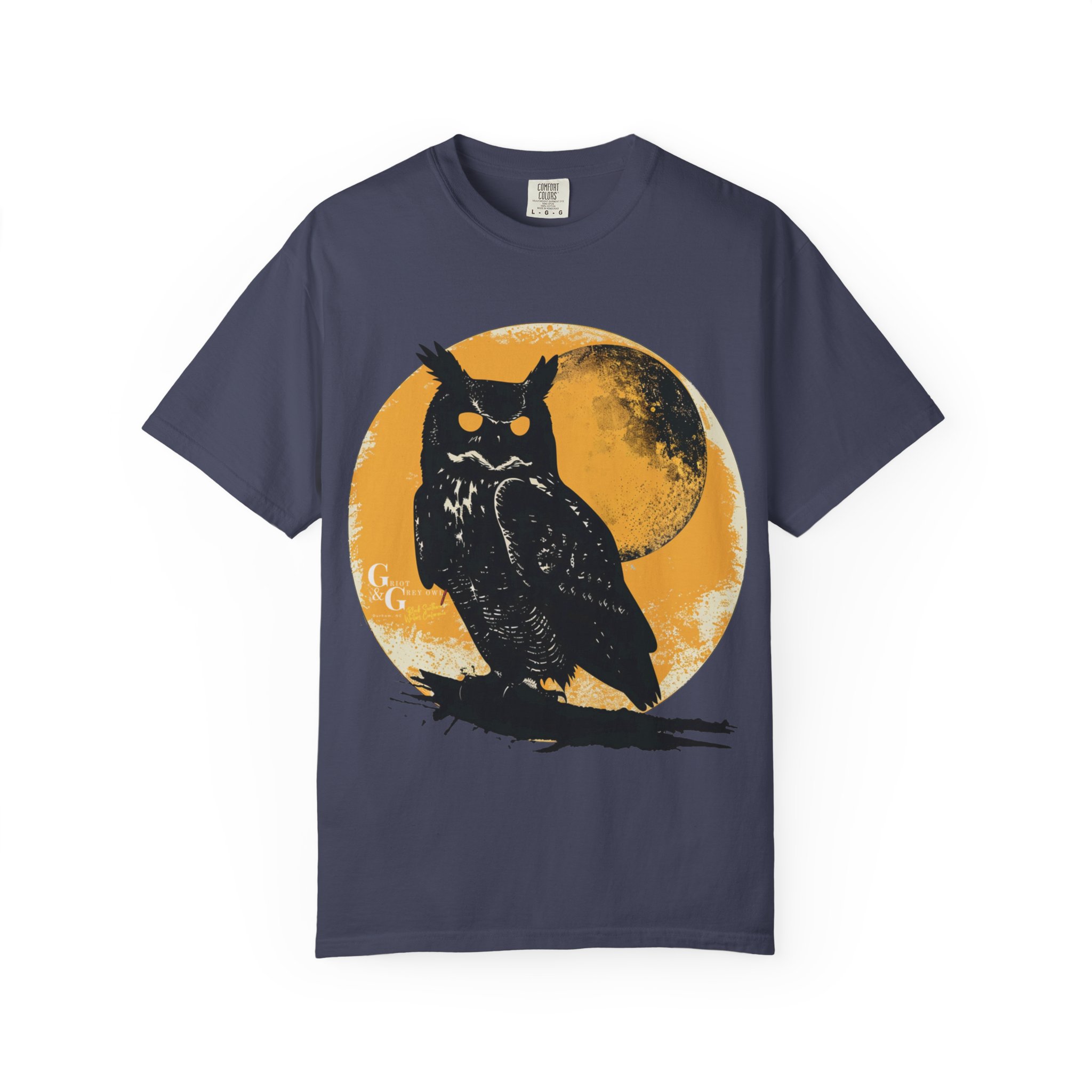 Moonlit Sentinel – Full Front Graphic Tee - Image 25