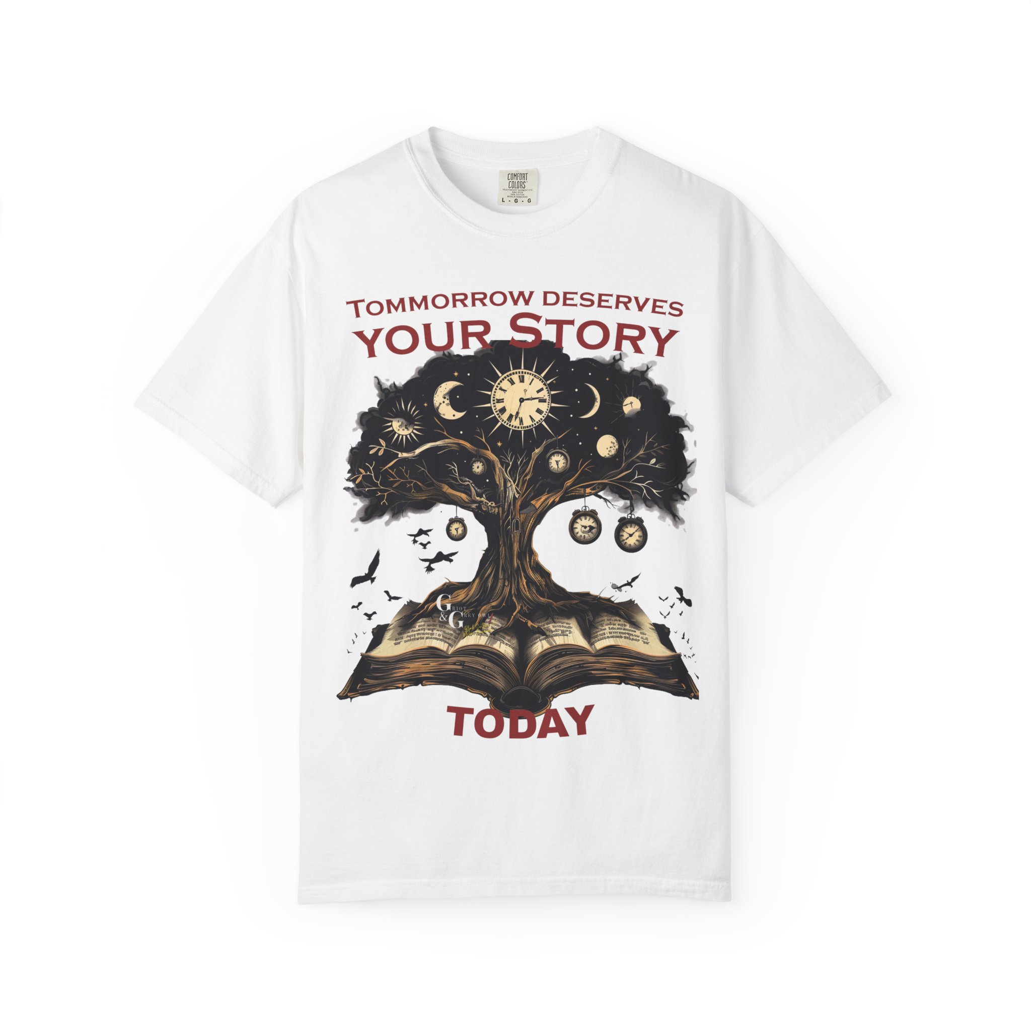 Tomorrow Deserves Your Story – Griot & Grey Owl Edition