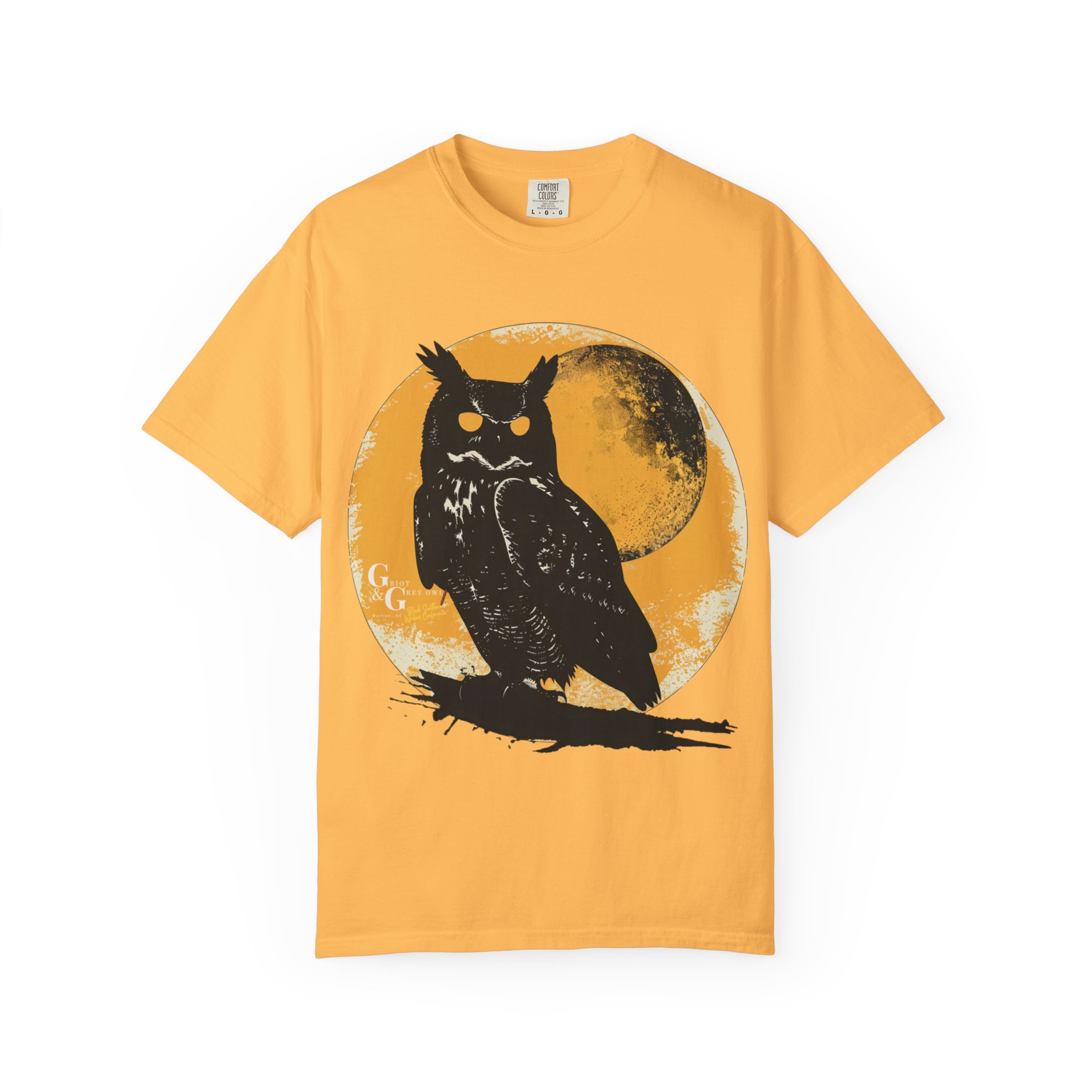 Moonlit Sentinel – Full Front Graphic Tee - Image 5