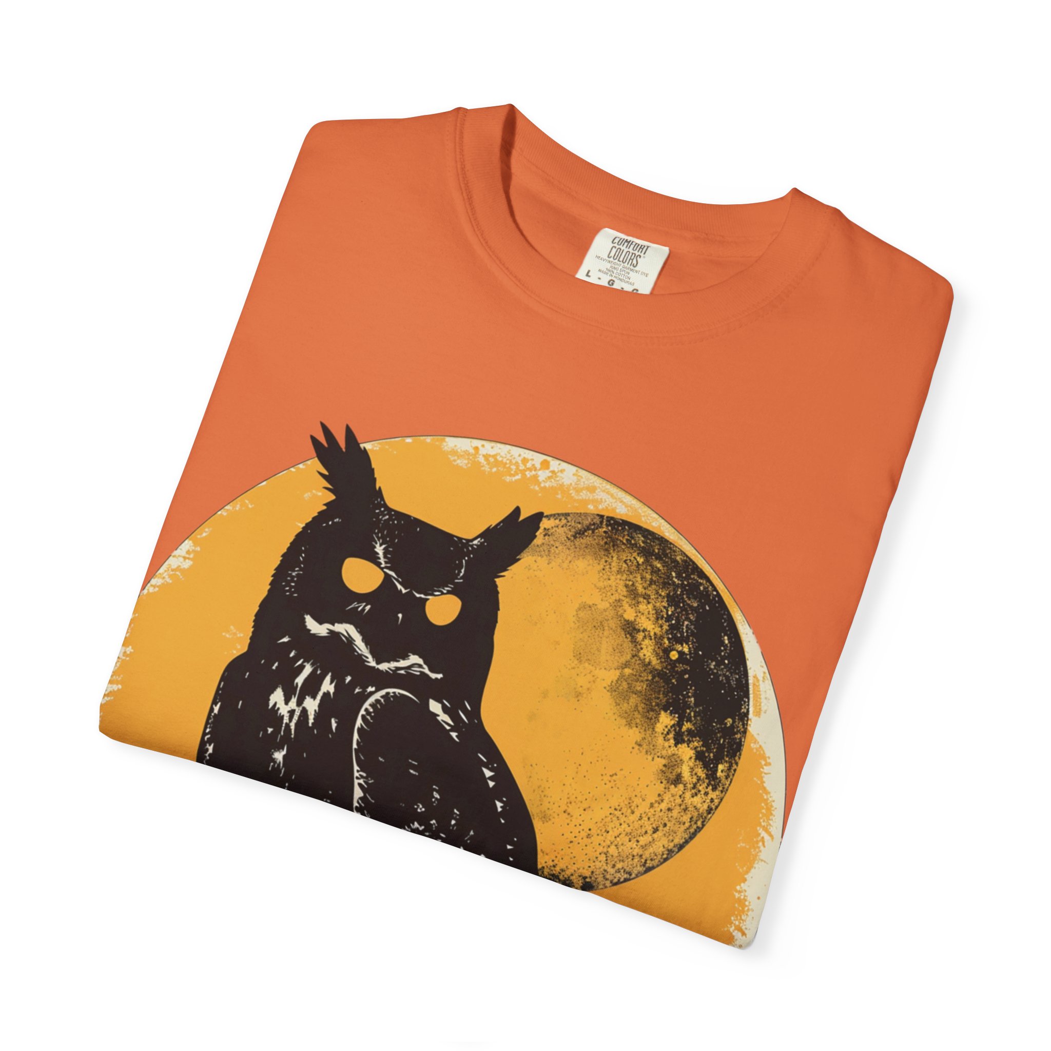 Moonlit Sentinel – Full Front Graphic Tee - Image 11