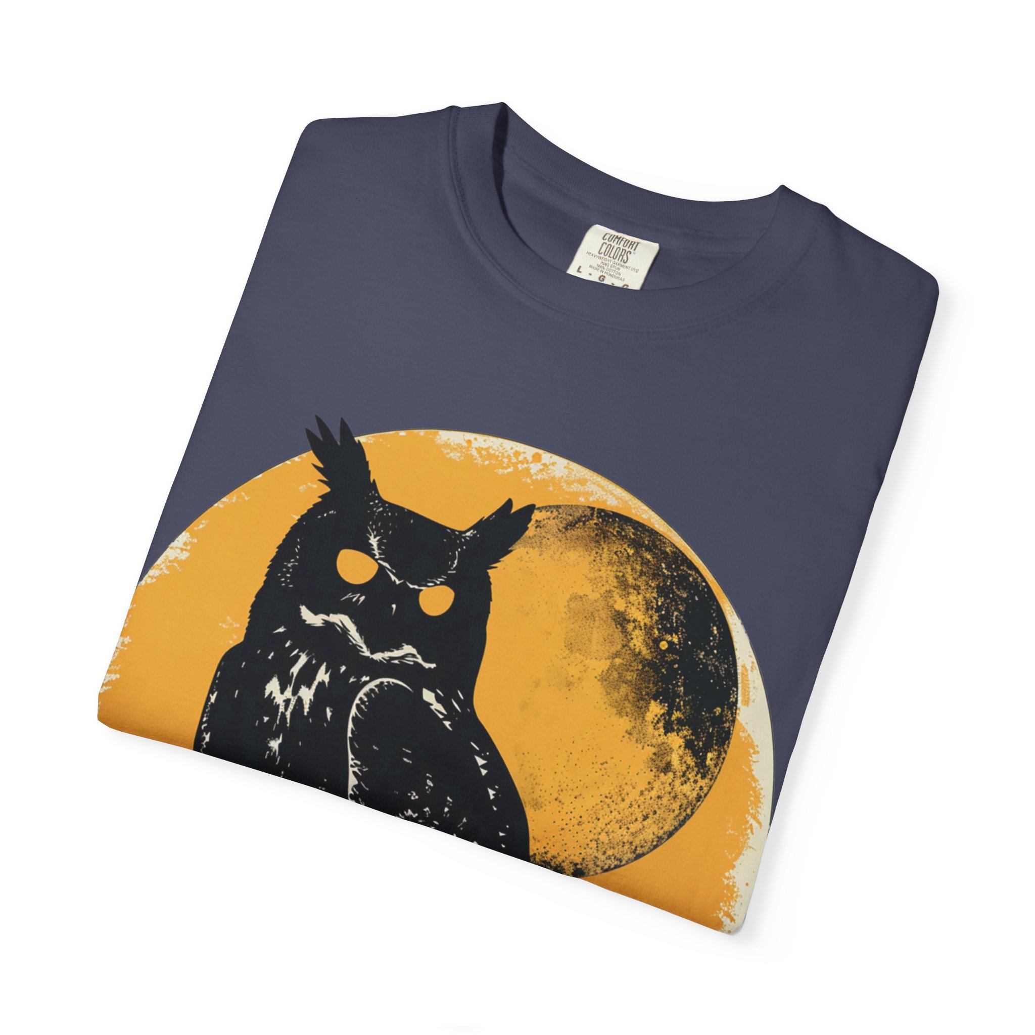 Moonlit Sentinel – Full Front Graphic Tee - Image 27