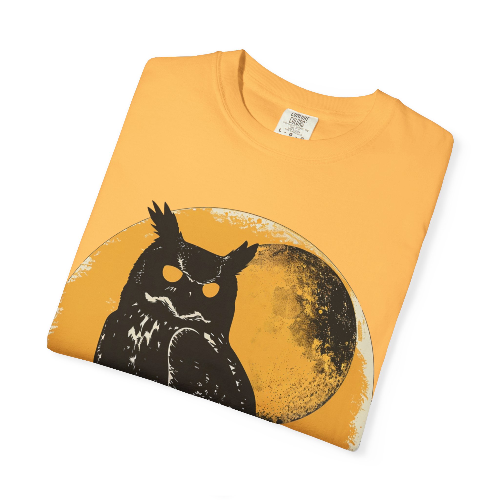 Moonlit Sentinel – Full Front Graphic Tee - Image 7