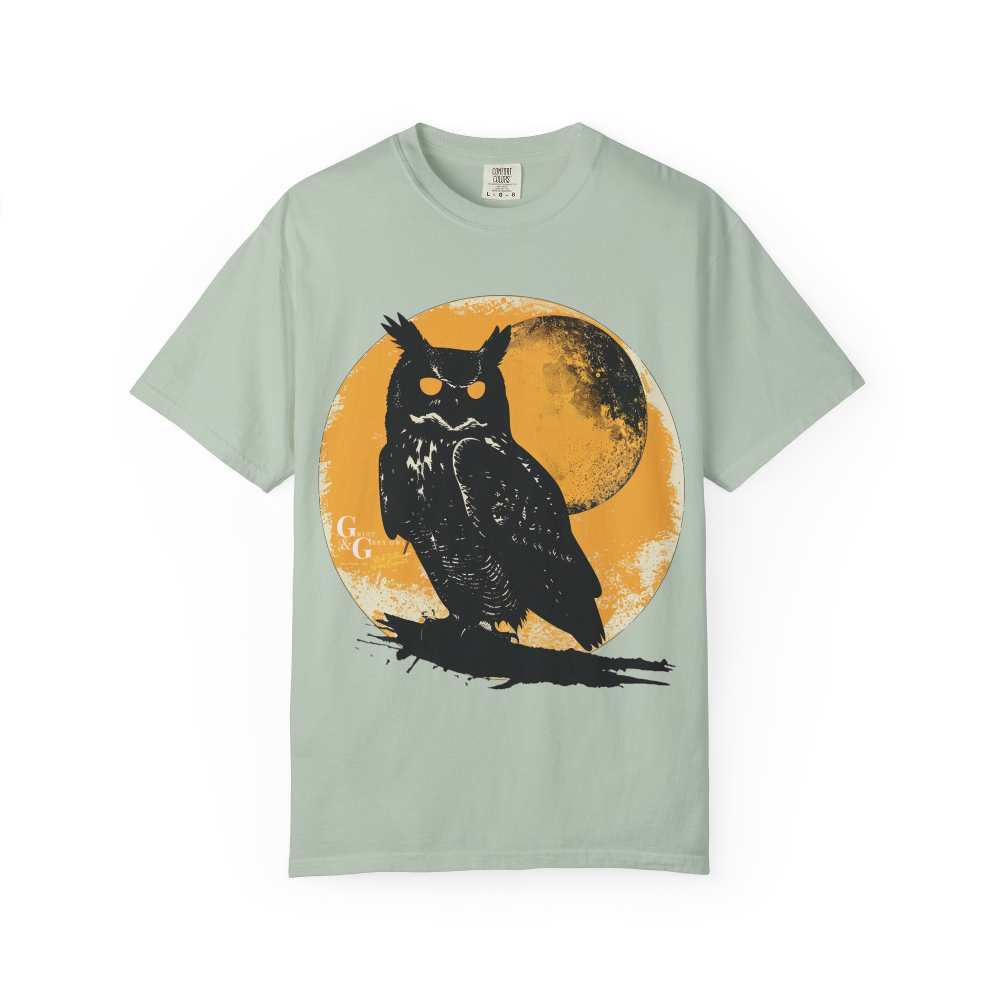 Moonlit Sentinel – Full Front Graphic Tee - Image 21