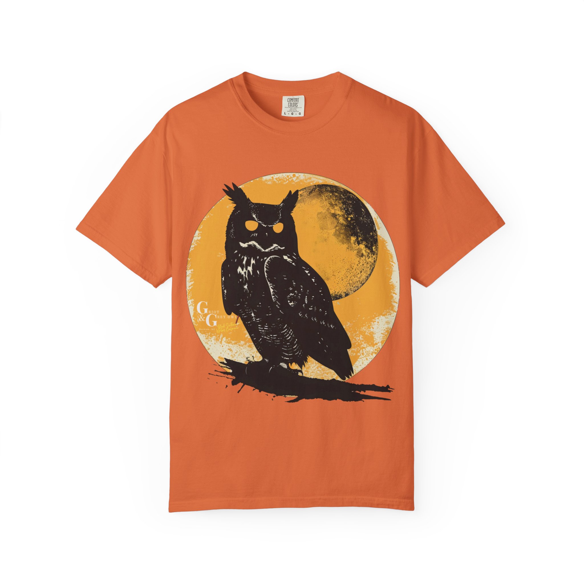 Moonlit Sentinel – Full Front Graphic Tee - Image 9