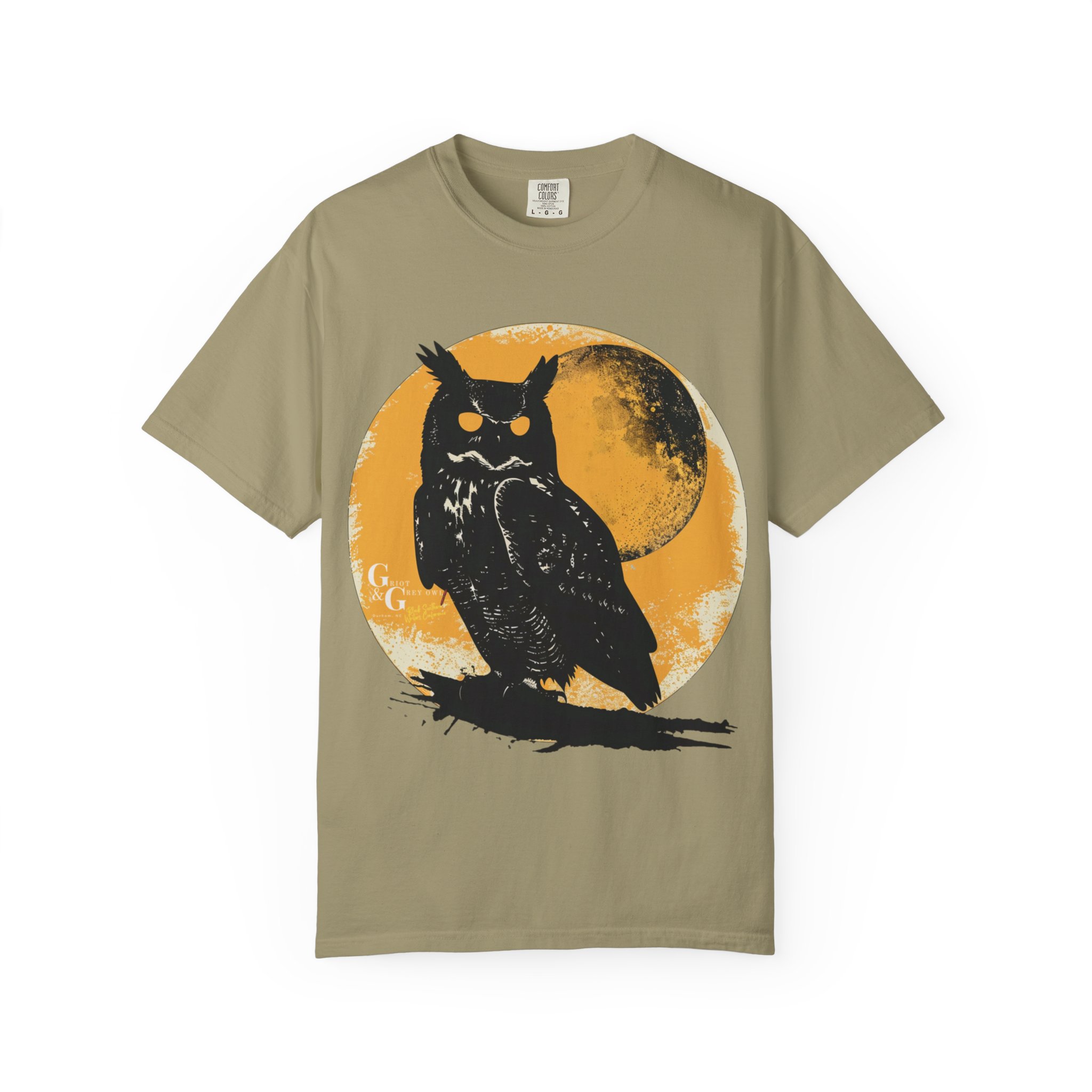 Moonlit Sentinel – Full Front Graphic Tee - Image 13
